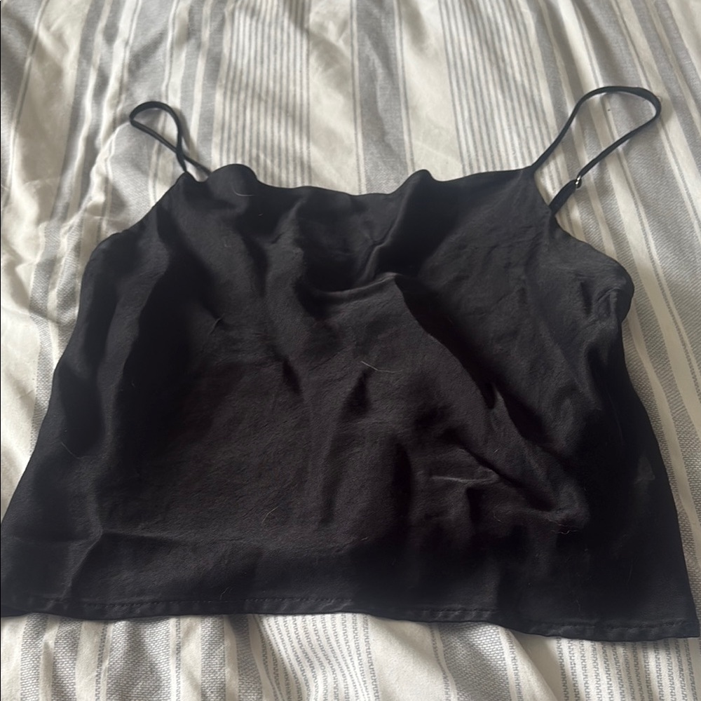 Black Zara Women's Camisole Top